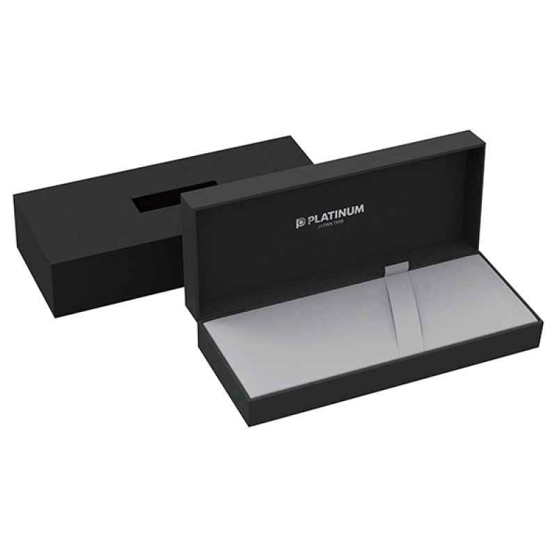 Pióro wieczne PLATINUM Procyon Luster Satin Silver, F, srebrne - zdjęcie (2