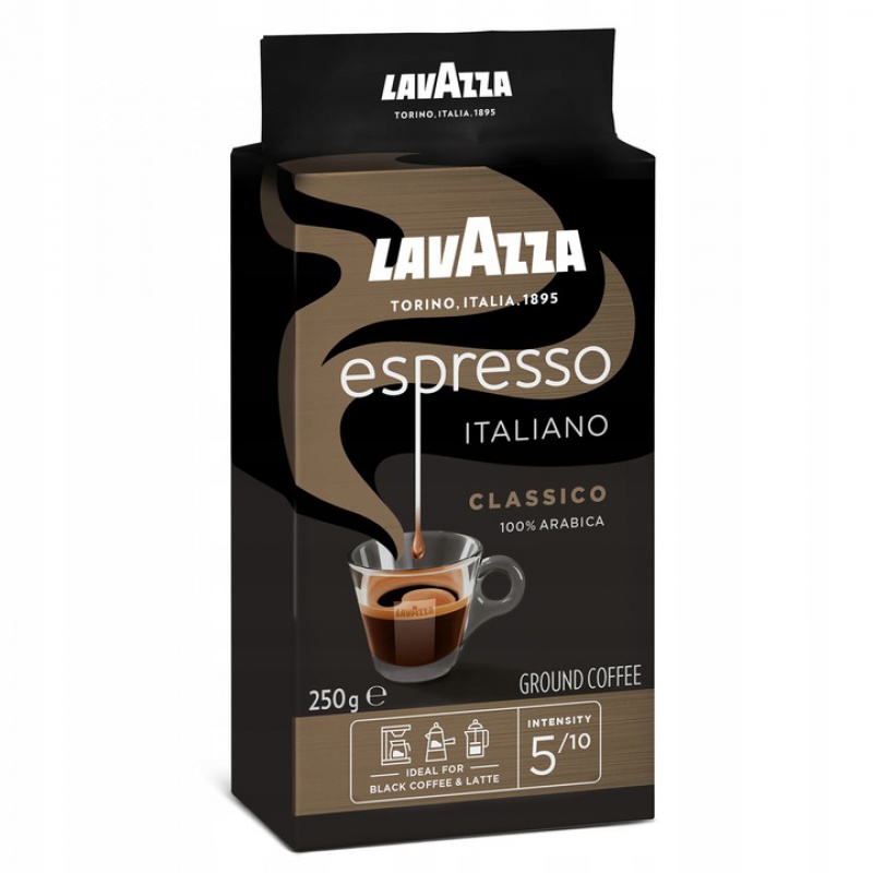 Kawa LAVAZZA ESPRESSO, mielona, 250 g