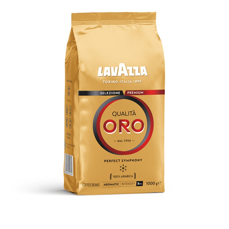 Kawa LAVAZZA QUALITA ORO, ziarnista, 1 kg