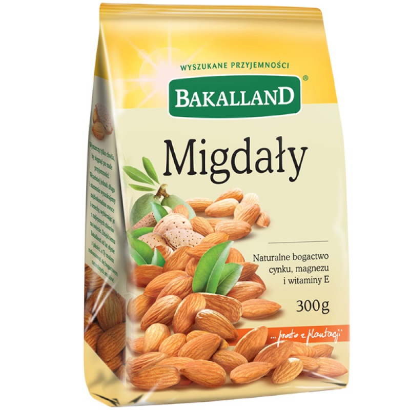 Migdały, Bakalland, 300g