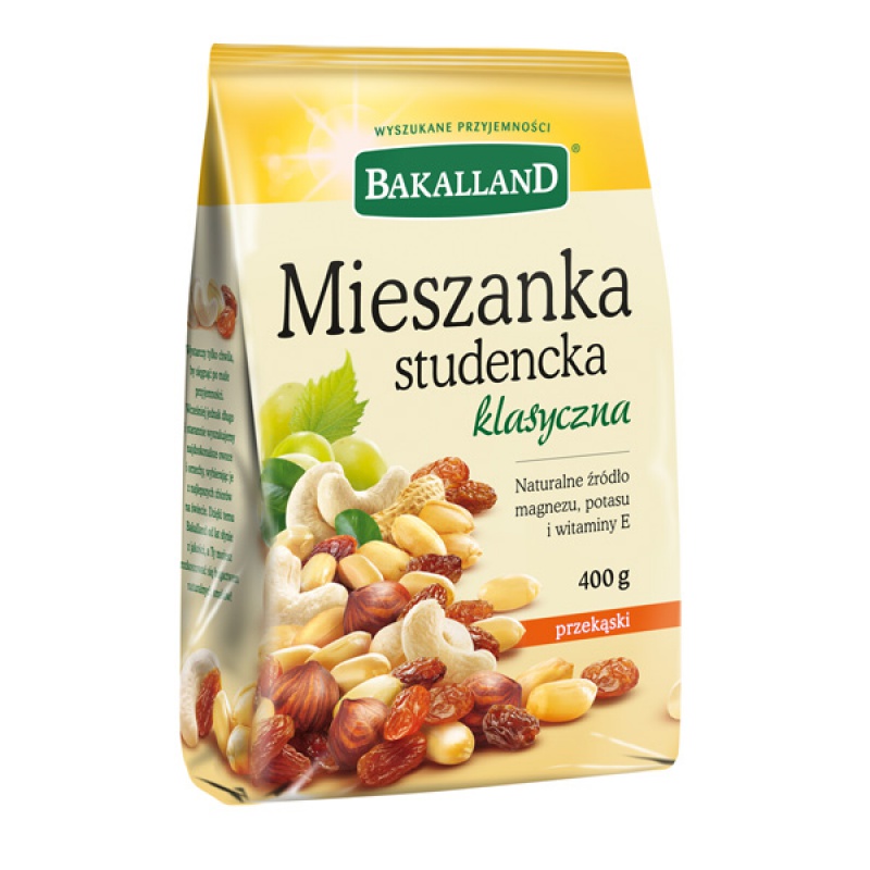 Mieszanka studencka klasyczna, Bakalland, 400g