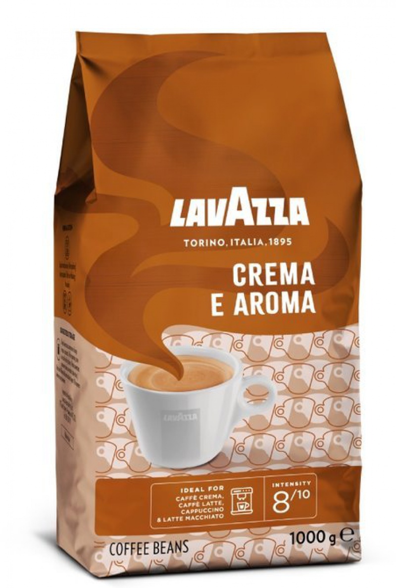 Kawa LAVAZZA CREMA e AROMA 1kg ziarno - zdjęcie (2
