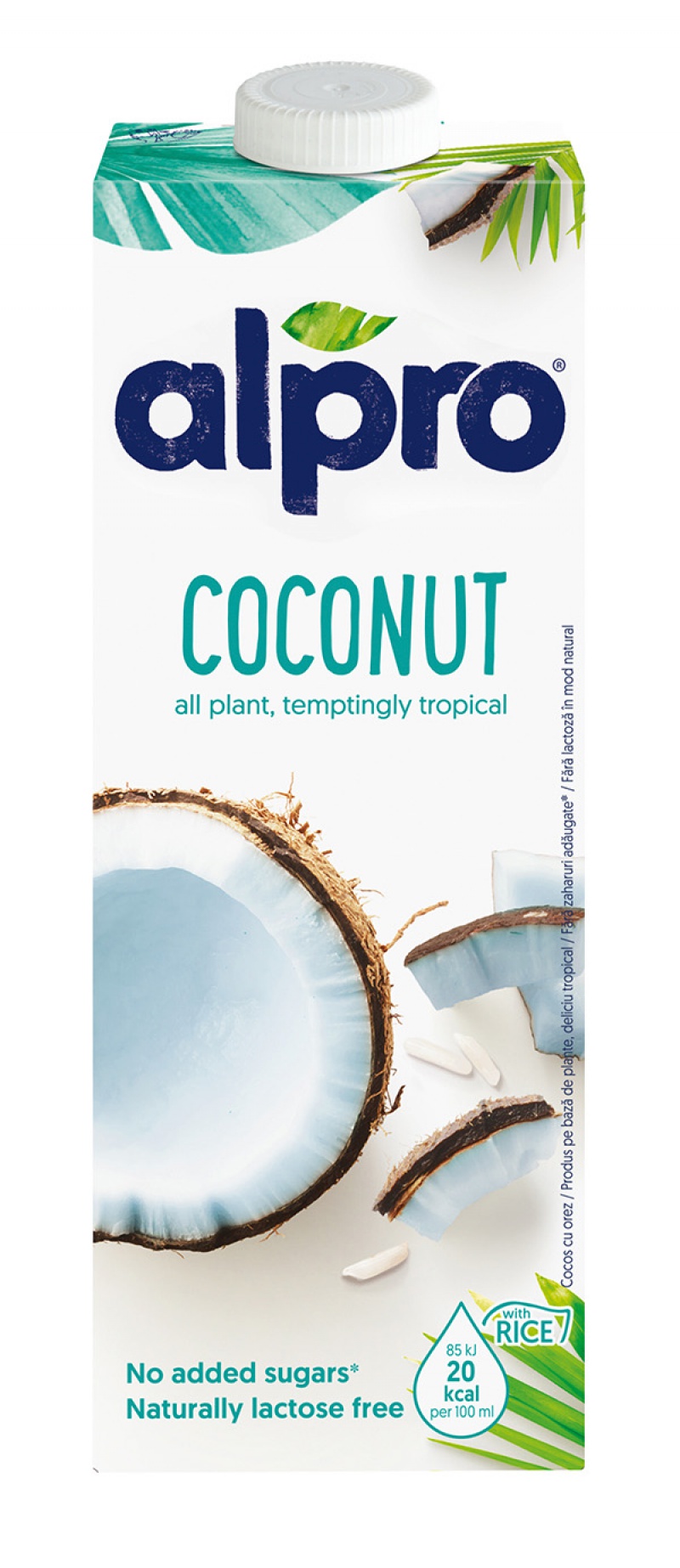 Napój roślinny ALPRO, kokosowo-ryżowy, Original, 1L