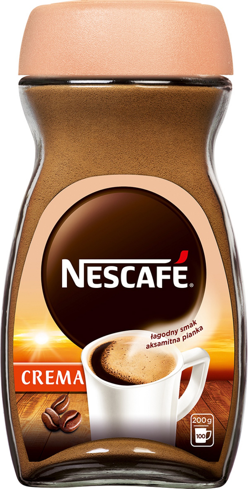 Kawa NESCAFE CREME SENSAZIONE, rozpuszczalna, 200g