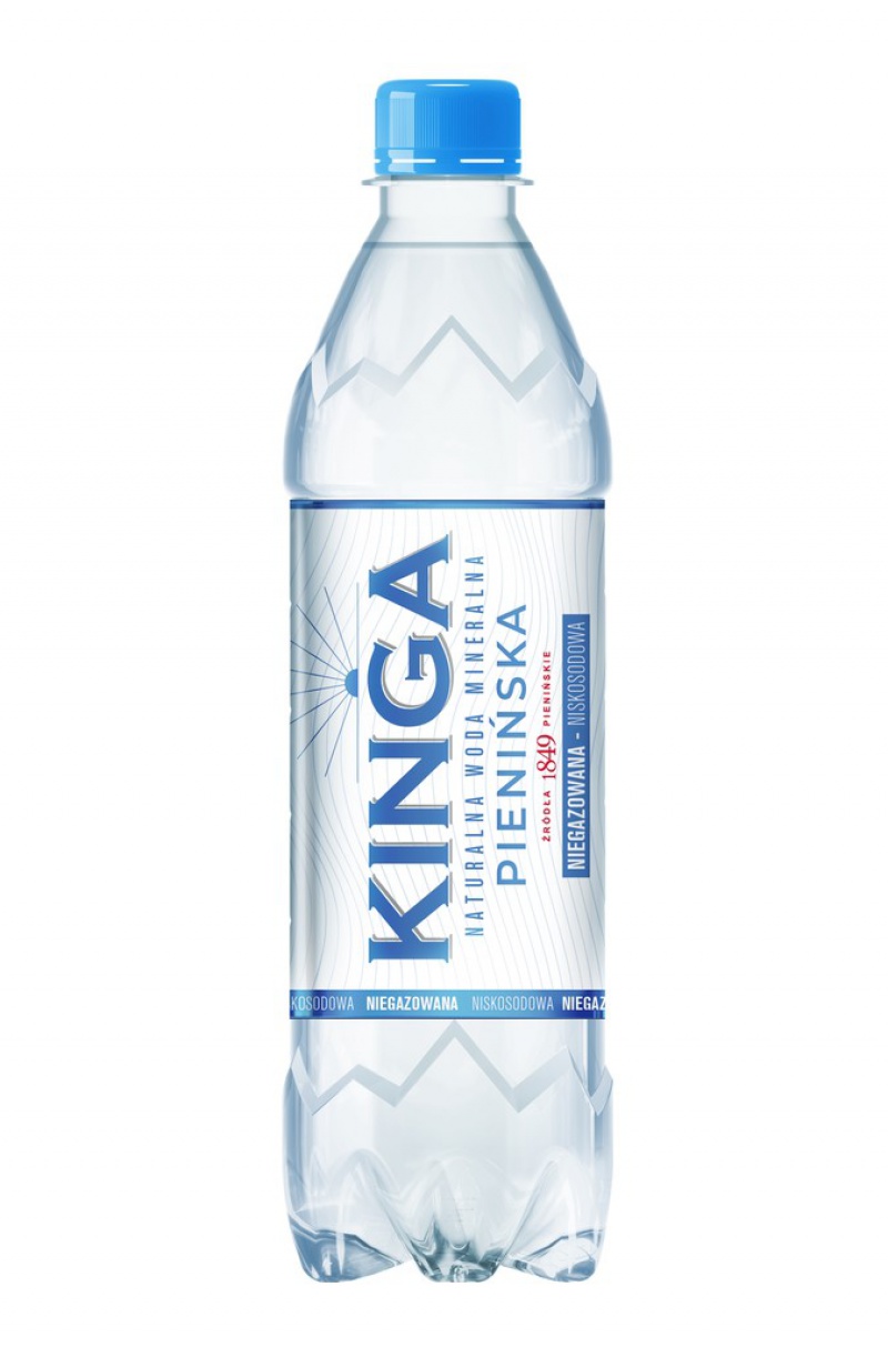 Woda mineralna KINGA PIENIŃSKA, niegazowana, 0,5l