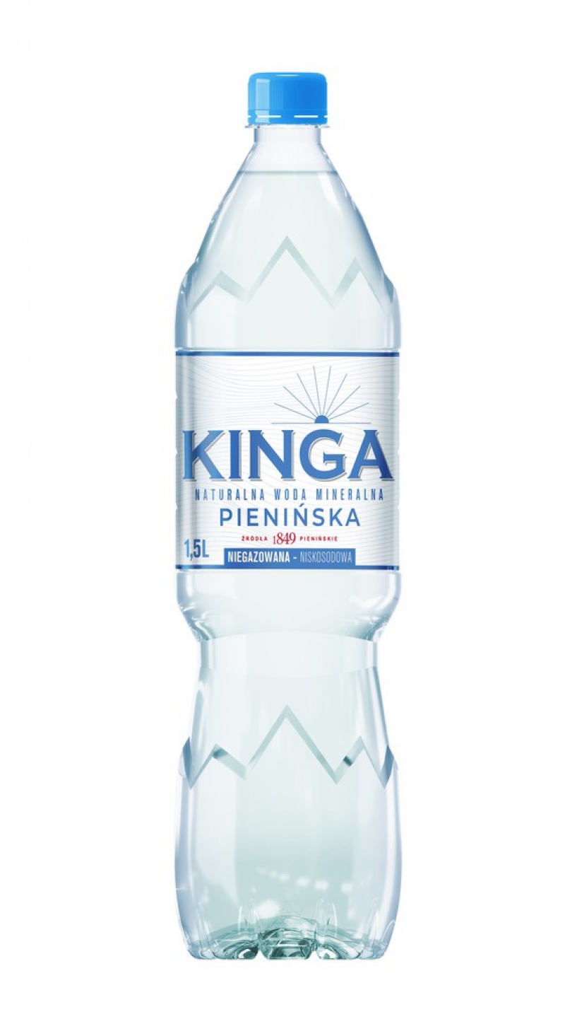 Woda mineralna KINGA PIENIŃSKA, niegazowana, 1,5l