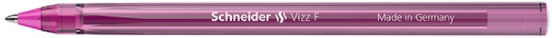 Długopis SCHNEIDER VIZZ, F, 1szt., różowy - zdjęcie (2