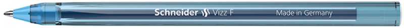 Długopis SCHNEIDER VIZZ, F, 1szt., jasnoniebieski - zdjęcie (2