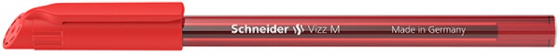Długopis SCHNEIDER VIZZ, M, 1szt., czerwony - zdjęcie (4