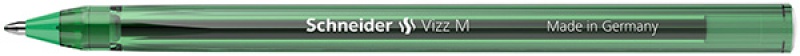 Długopis SCHNEIDER VIZZ, M, 1szt., zielony - zdjęcie (2