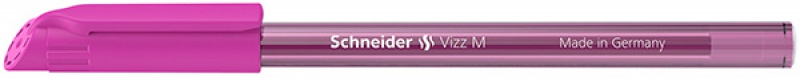 Długopis SCHNEIDER VIZZ, M, 1szt., różowy - zdjęcie (4