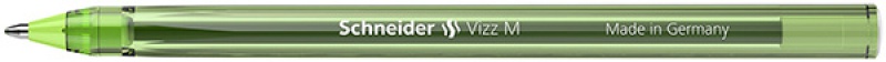 Długopis SCHNEIDER VIZZ, M, 1szt., jasnozielony - zdjęcie (2