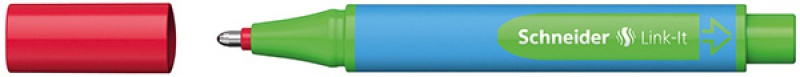 Długopis SCHNEIDER Link-It Slider, XB, czerwony - zdjęcie (3