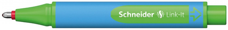 Długopis SCHNEIDER Link-It Slider, XB, czerwony - zdjęcie (2