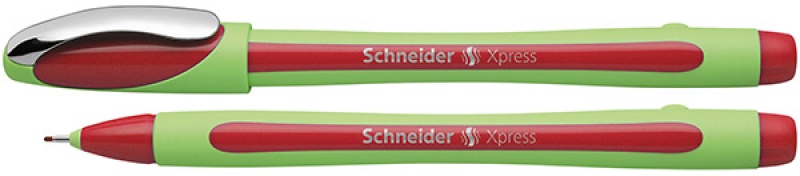 Cienkopis SCHNEIDER Xpress, 0,8 mm, czerwony
