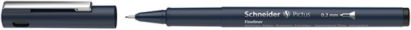 Cienkopis SCHNEIDER Pictus, 0,2 mm, czarny - zdjęcie (3
