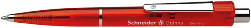 Długopis automatyczny SCHNEIDER Optima, Express 735, M, czerwony
