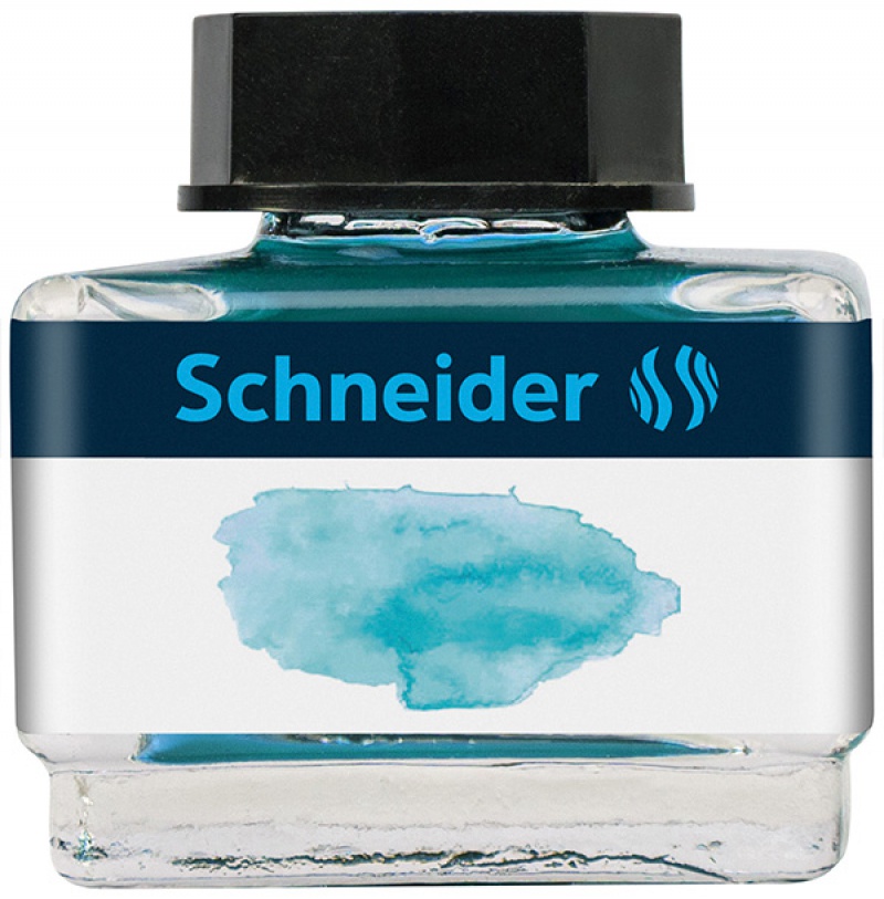 Atrament do piór SCHNEIDER, 15 ml, bermuda blue / morski