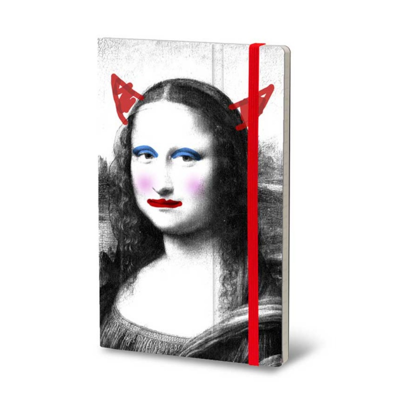 Notatnik STIFFLEX, 13x21cm, 192 strony, Devil Lisa