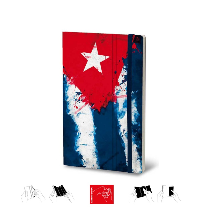 Notatnik STIFFLEX, 13x21cm, 192 strony, Hasta la Victoria Siempre - zdjęcie (2