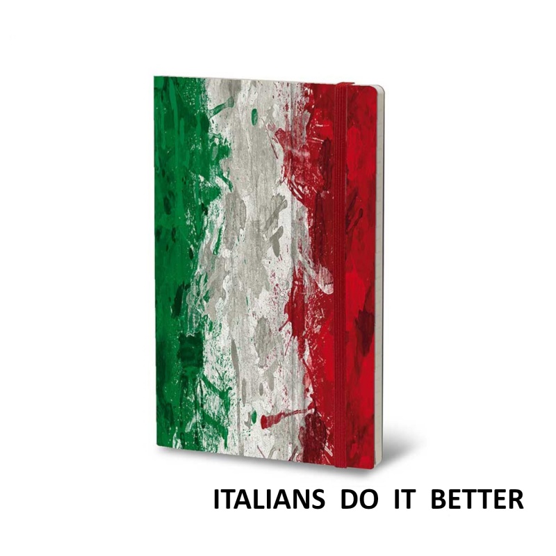 Notatnik STIFFLEX, 13x21cm, 192 strony, Italians Do It Better - zdjęcie (3