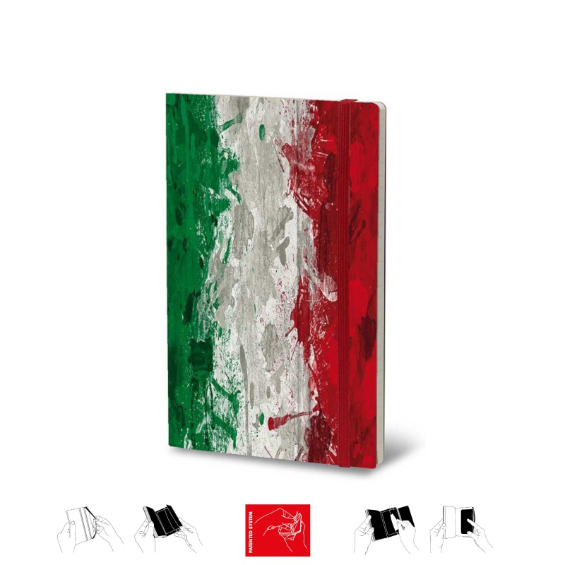Notatnik STIFFLEX, 13x21cm, 192 strony, Italians Do It Better - zdjęcie (2