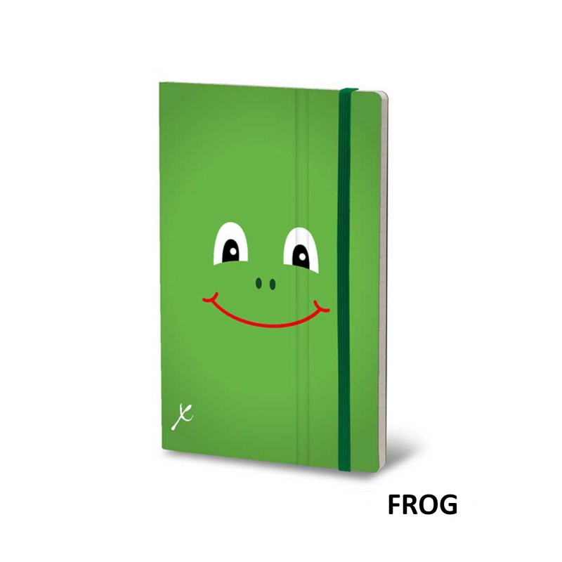 Notatnik STIFFLEX, 13x21cm, 192 strony, Frog - zdjęcie (3