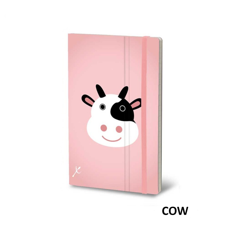 Notatnik STIFFLEX, 13x21cm, 192 strony, Cow - zdjęcie (3