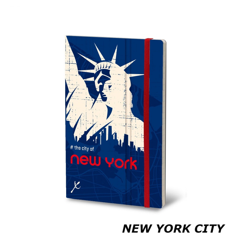Notatnik STIFFLEX, 13x21cm, 192 strony, New York City - zdjęcie (3