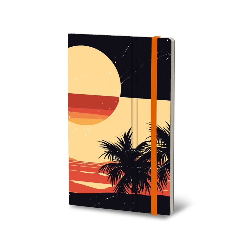 Notatnik STIFFLEX, 13x21cm, 192 strony, Surfside Sunset