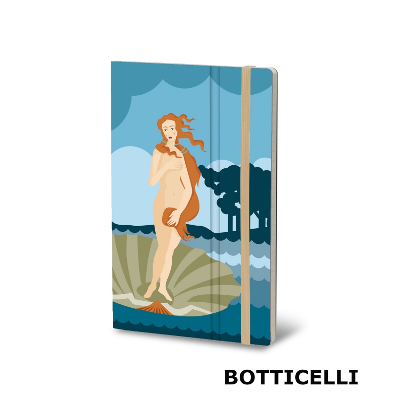Notatnik STIFFLEX, 13x21cm, 192 strony, Botticelli - zdjęcie (3