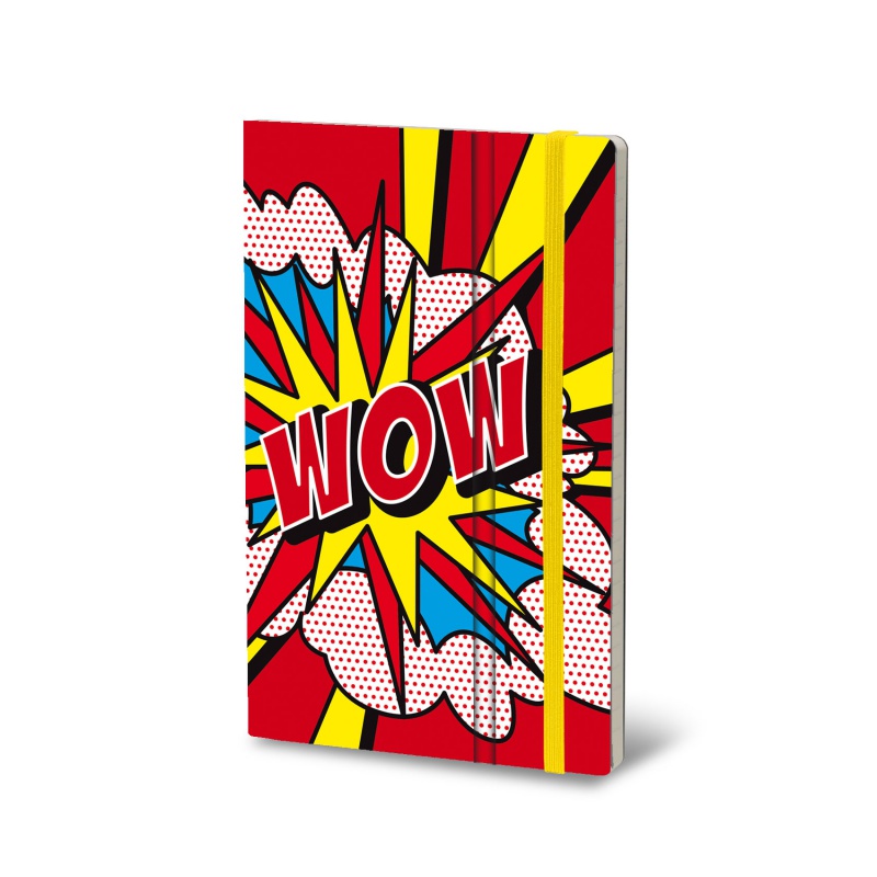 Notatnik STIFFLEX, 13x21cm, 192 strony, Wow - zdjęcie (4