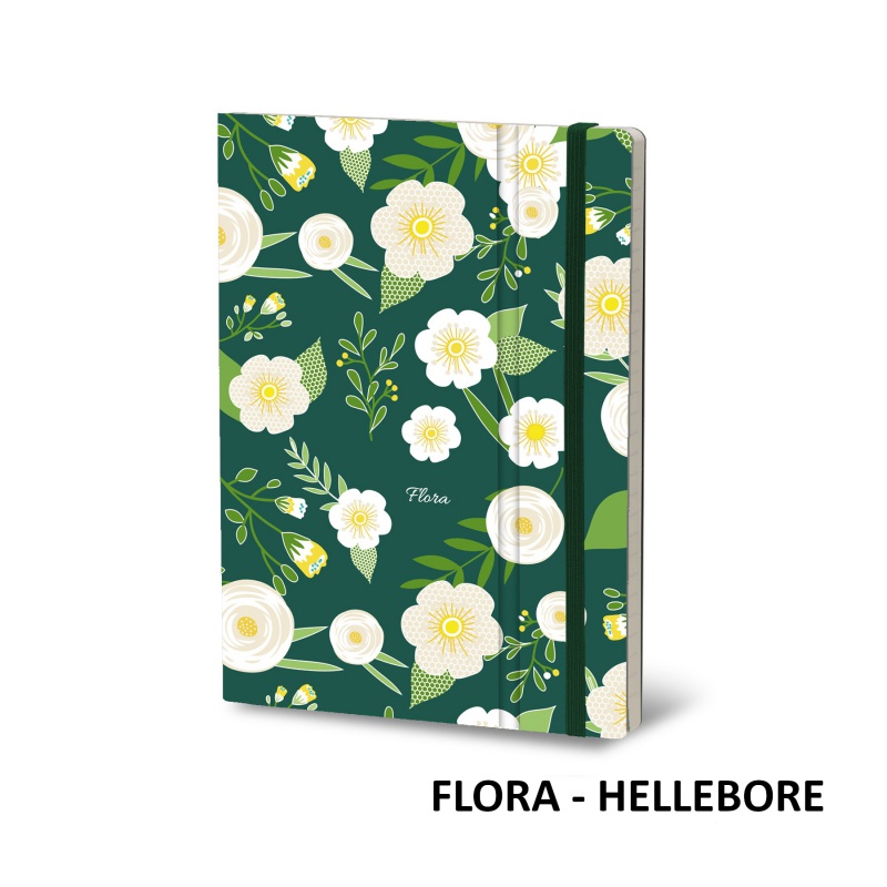 Notatnik STIFFLEX, 15x21cm, 192 strony, Hellebore - zdjęcie (3