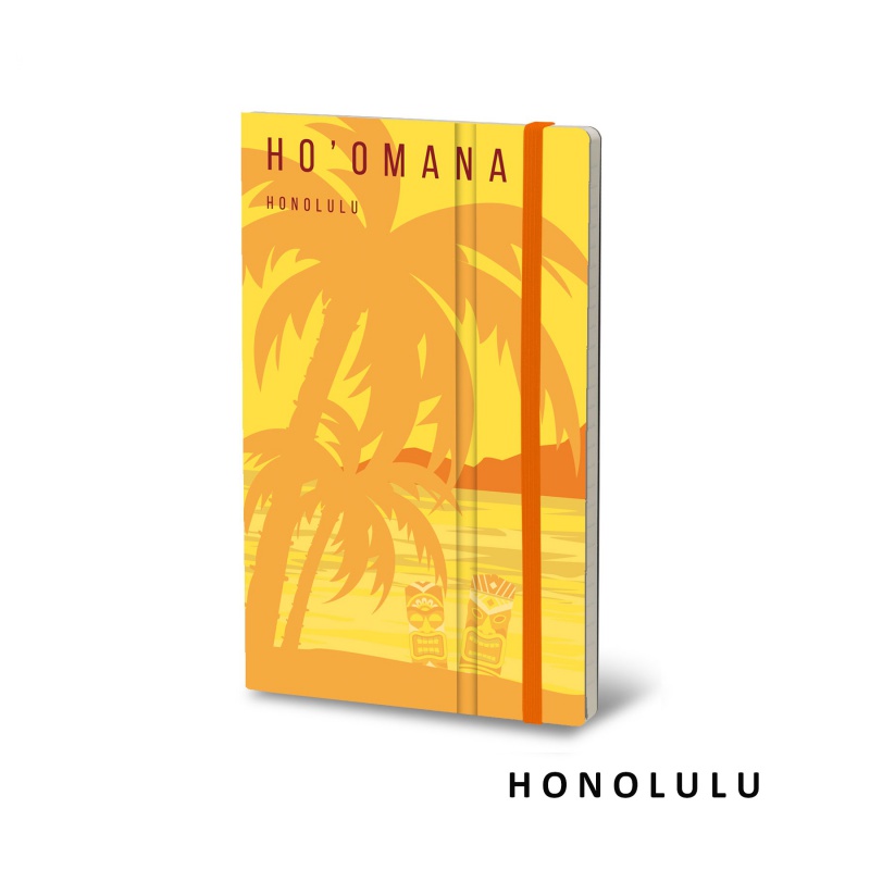 Notatnik STIFFLEX, 13x21cm, 192 strony, Honolulu - zdjęcie (3