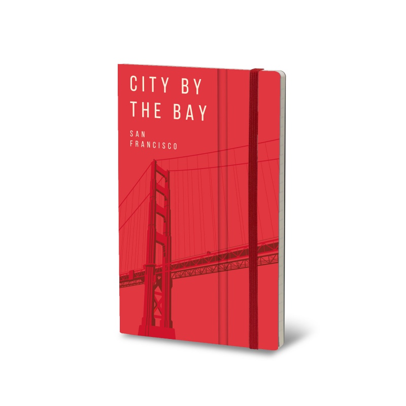 Notatnik STIFFLEX, 13x21cm, 192 strony, San Francisco - zdjęcie (4