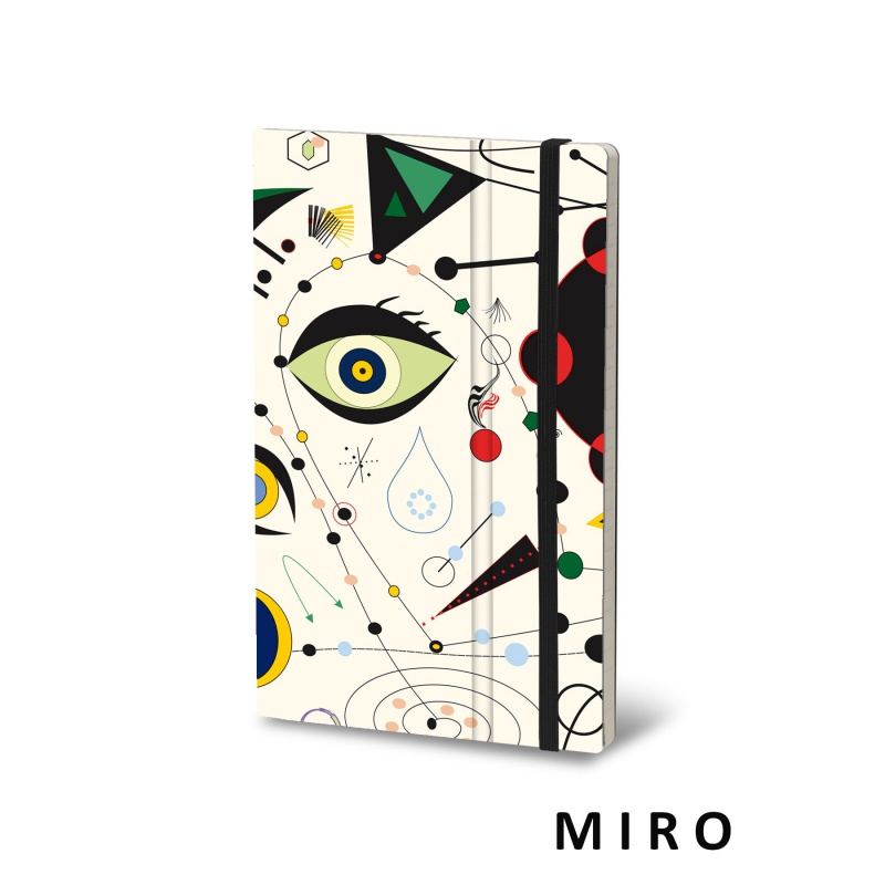 Notatnik STIFFLEX, 13x21cm, 192 strony, Miro - zdjęcie (3
