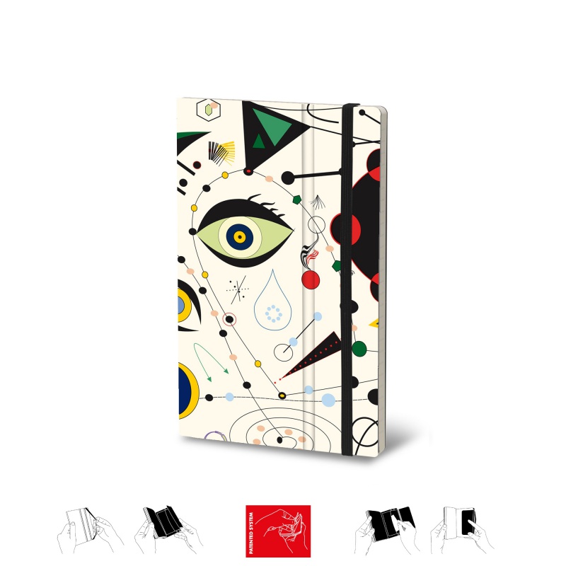 Notatnik STIFFLEX, 13x21cm, 192 strony, Miro - zdjęcie (2
