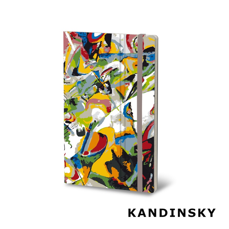 Notatnik STIFFLEX, 13x21cm, 192 strony, Kandinsky - zdjęcie (3