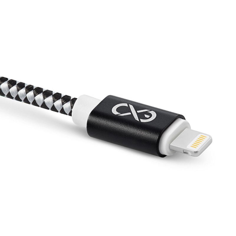 Kabel kompatybilny z lightning EXC Diamond, 1,5m, czarny/szary - zdjęcie (3
