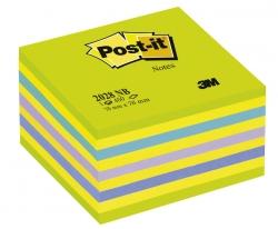 Bloczki samoprzylepne 3M POST-IT® 2028-NB 76x76 Nieb-Zielony 400k