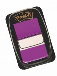 Zakładki indeksujące Flagi 680-8 , purpurowe, 50sztuk, 25mm x 43mm 3M