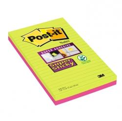 Bloczki karteczki samoprzylepne 3M POST-IT® 5845- SSU 125x200 Mix 270k Linia