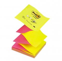 Bloczki samoprzylepne 3M POST-IT® R330-NA 76x76 Żółto- rózowy k