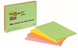 Bloczki samoprzylepne 3M POST-IT® 6845-SSP 200x149 Mix 75k