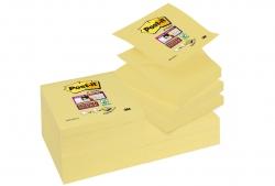 Bloczki samoprzylepne R330-12SS-CY Post-it® Super sticky Z-Notes, żółte, 12szt w op., 76x76mm