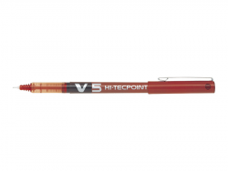 Cienkopis PILOT V5 czerwony
