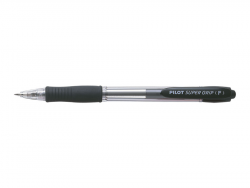 Długopis olejowy PILOT SUPER GRIP czarny
