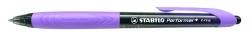 Długopis STABILO Performer+ 0,35 mm, czarny/fioletowy