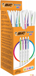 Długopis CRISTAL UP mix kolorów (20sztuk) BIC 950446