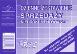 Dzienne zest.sprzedaży księgowo nieudokumentowanej, A-6 MICHALCZYK & PROKOP